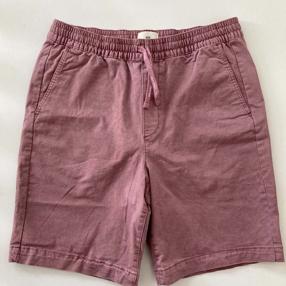 H&M Men Salmon Pink Shorts With Tag Size S